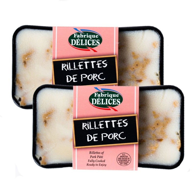 Pork Rillettes - 7oz - Set of 2 Terrines