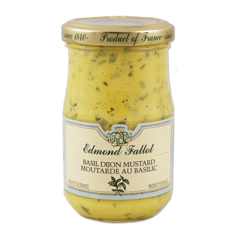 French Basil Dijon Mustard- 7.4oz - (Pack of 3)