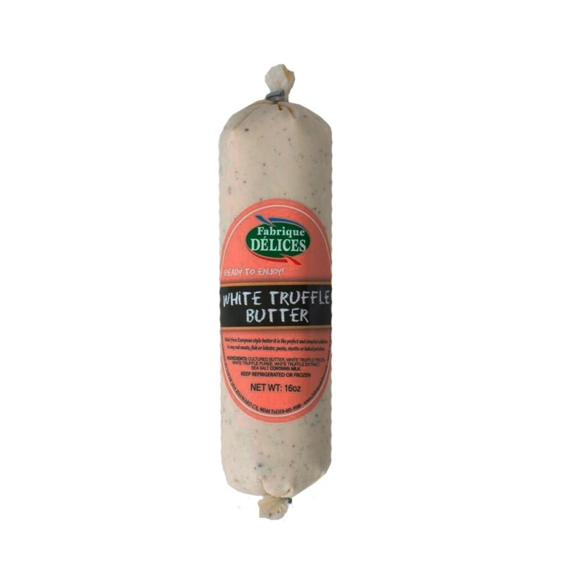 White Truffle Butter - Pork Free - 16oz Log