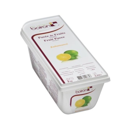 Kalamansi Puree - Frozen - By Les Vergers Boiron - 90% Fruit - 2.2Lbs - Kosher