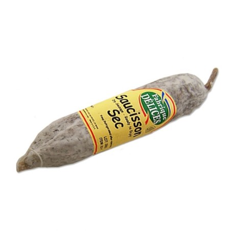 French Dry Salami - Saucisson Sec - 11oz - (Pack of 2)